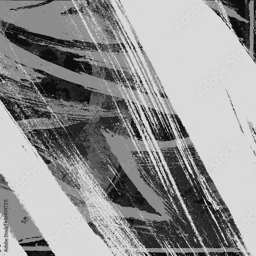 Black and white abstract grunge background