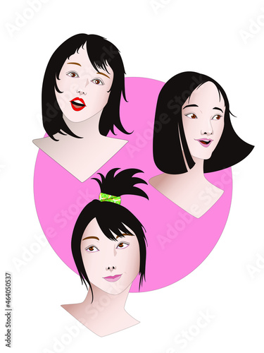 魅惑的な表情