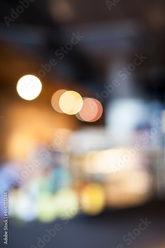 Bokeh abstract blur background.