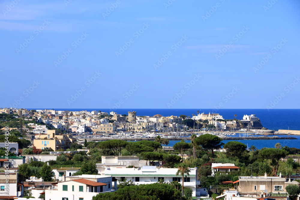 Aerial View of Forio, Ischia Island, Italy Aerial View of Forio, Ischia Island, Italy