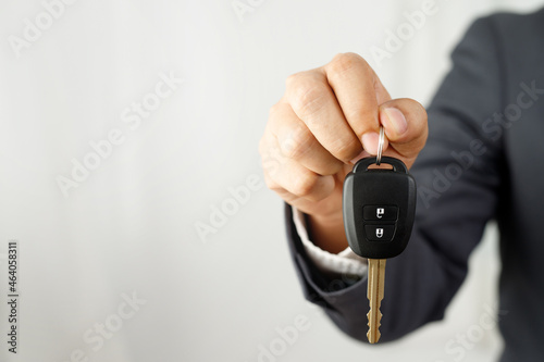 New car keys with special low interest loan offers.