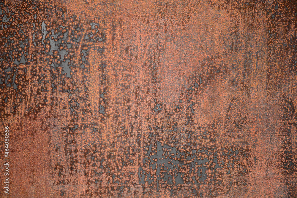 Rusty texture. Old metal corroded surface background.