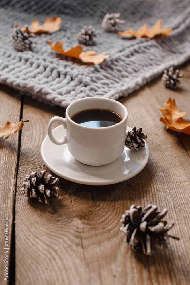 food, coffee and cookies, autumn and leaves food, coffee and cookies, autumn and leaves