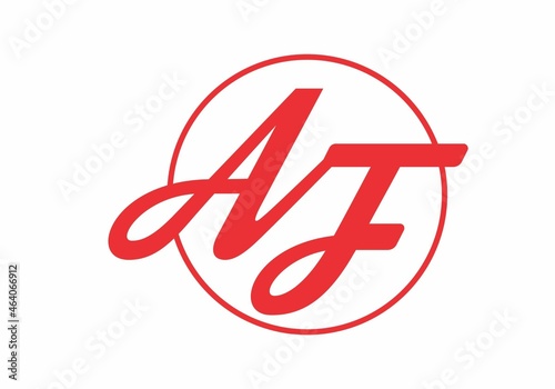 Unique shape of AF initial letter Free Download Unique shape of AF initial letter - GFXLoad