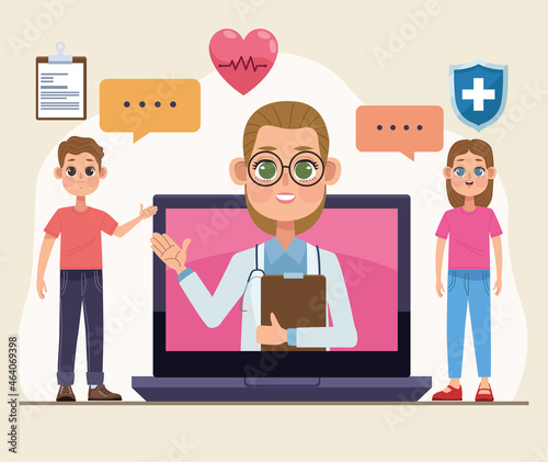 telemedicine in laptop technology