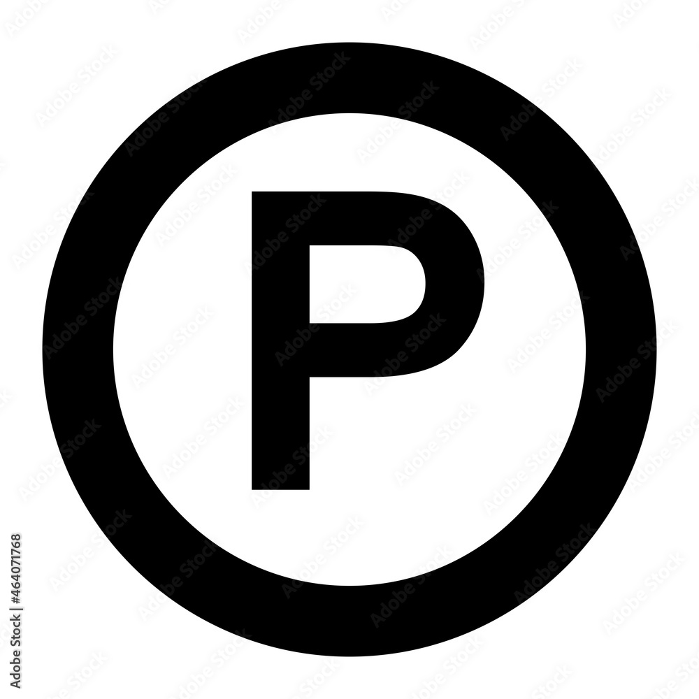 Vector Parking Glyph Icon Design Vector Parking Glyph Icon Design