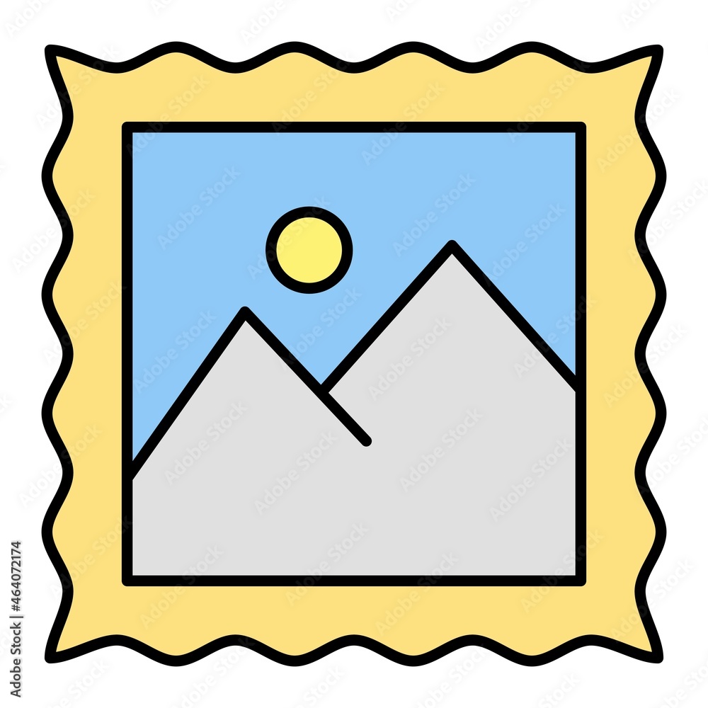 Vector Artwork Filled Outline Icon Design Vector Artwork Filled Outline Icon Design