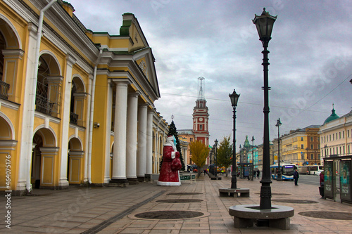 View of the City Duma building in St. Petersburg