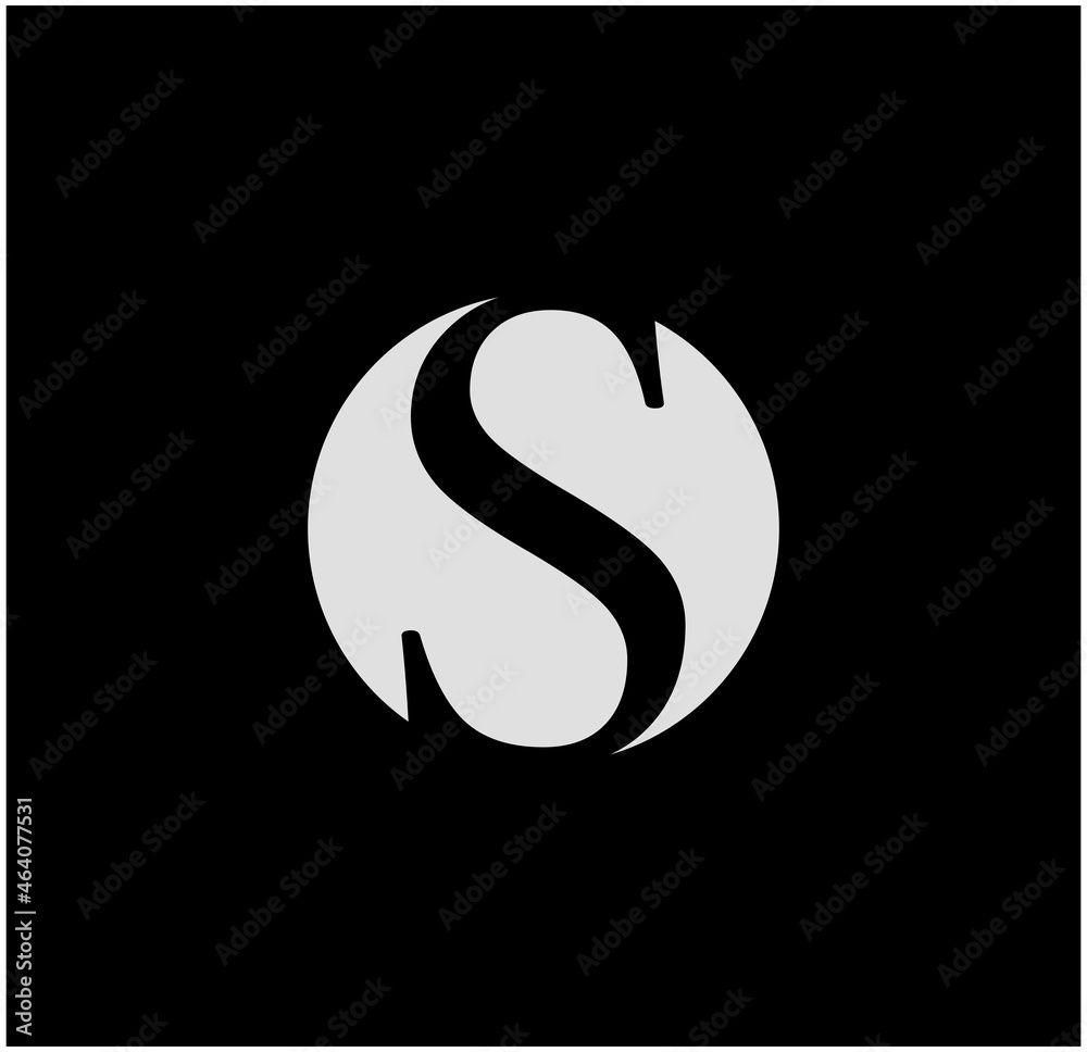 s monogram. company initial letter monogram s. s monogram. company initial letter monogram s.