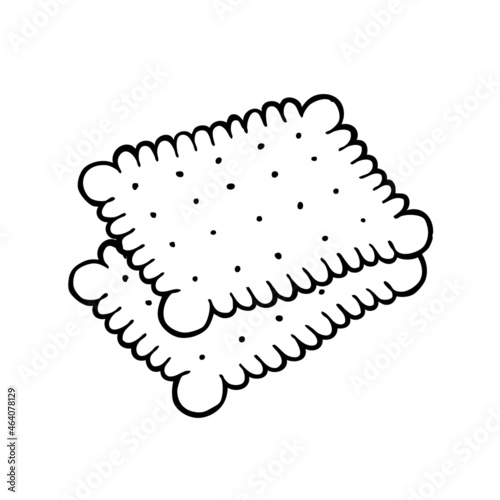Hand drawn biscuits