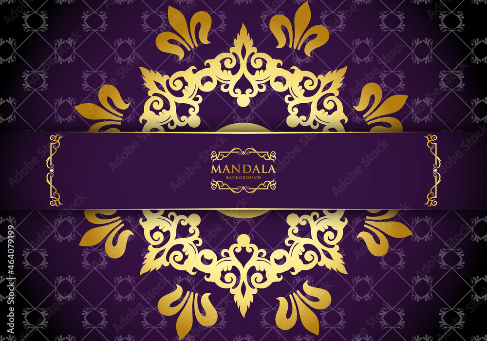 Mandala vector background. purple abstract mandala background. Ramadan Style Decorative mandala. Mandala for print, poster, cover, brochure, flyer, banner