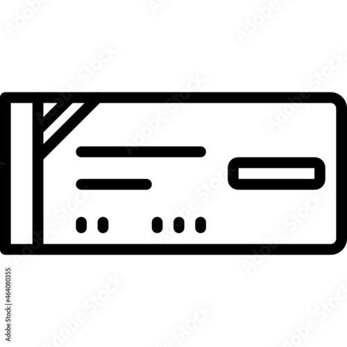 cheque book icon