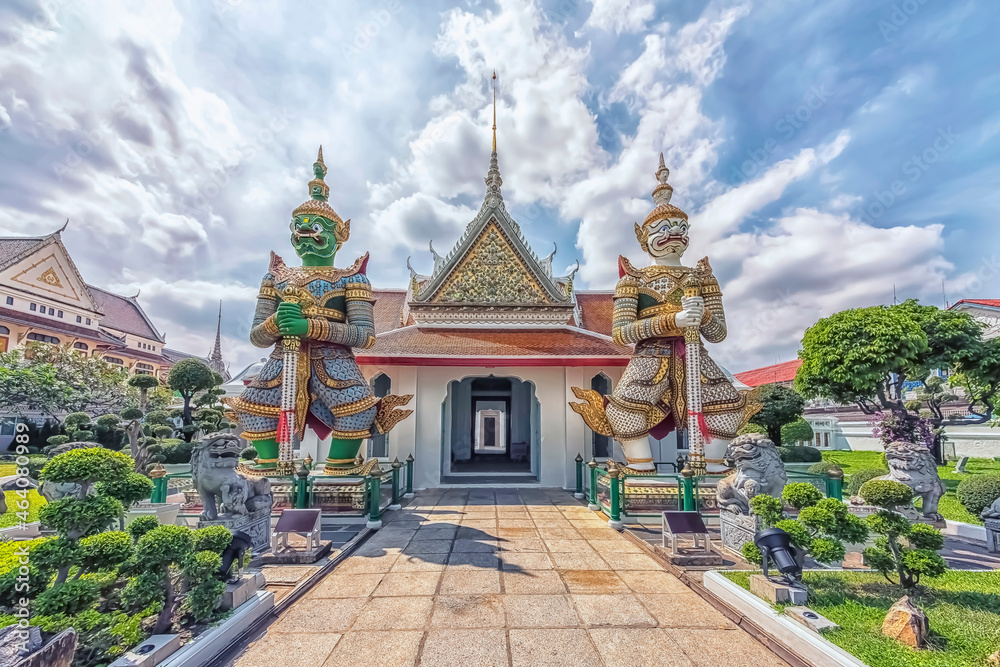 Wat Arun temple in Bangkok, Thailand