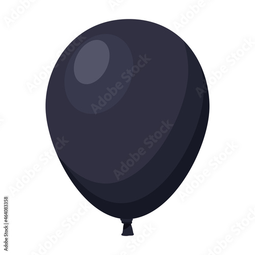black balloon helium