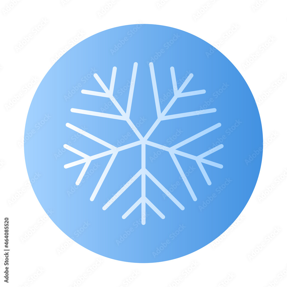 Snowflake linear icon. Sign of blue snowflake for xmas symbol, new year decoration, Christmas web banner. Vector icon ice, snow emblem. Festive winter season logotype. Minimalist flat illustration. Snowflake linear icon. Sign of blue snowflake for xmas symbol, new year decoration, Christmas web banner. Vector icon ice, snow emblem. Festive winter season logotype. Minimalist flat illustration.