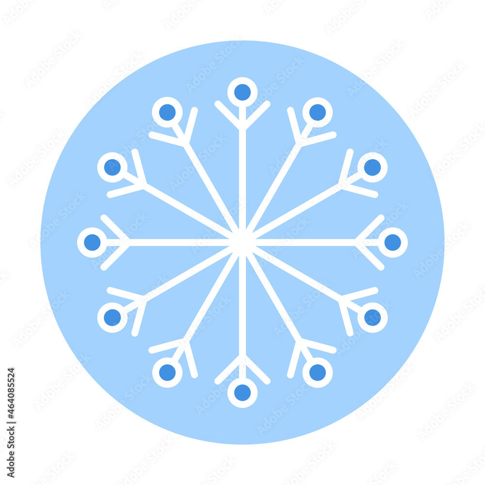 Snowflake linear icon. Sign of blue snowflake for xmas symbol, new year decoration, Christmas web banner. Vector icon ice, snow emblem. Festive winter season logotype. Minimalist flat illustration. Snowflake linear icon. Sign of blue snowflake for xmas symbol, new year decoration, Christmas web banner. Vector icon ice, snow emblem. Festive winter season logotype. Minimalist flat illustration.