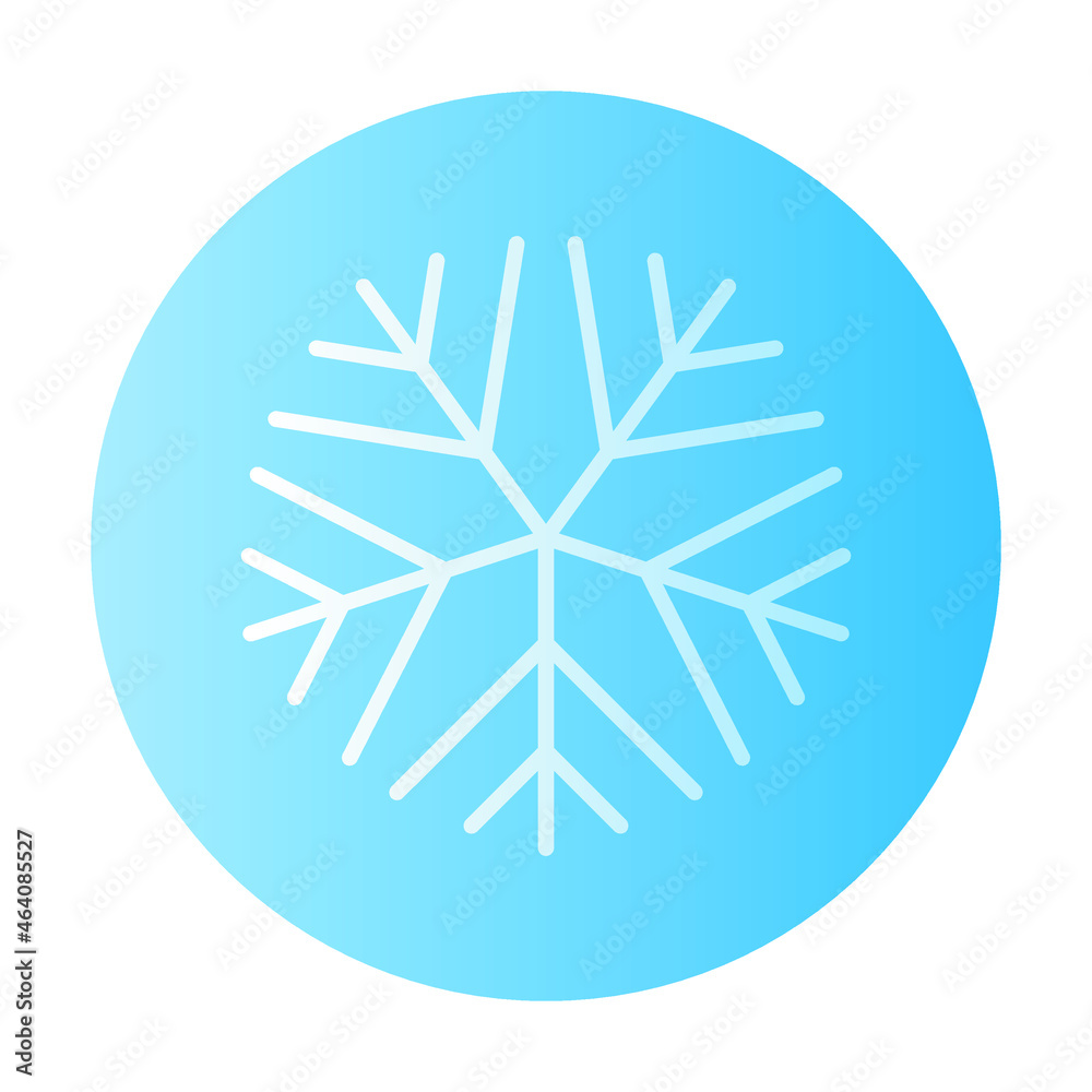 Snowflake linear icon. Sign of blue snowflake for xmas symbol, new year decoration, Christmas web banner. Vector icon ice, snow emblem. Festive winter season logotype. Minimalist flat illustration. Snowflake linear icon. Sign of blue snowflake for xmas symbol, new year decoration, Christmas web banner. Vector icon ice, snow emblem. Festive winter season logotype. Minimalist flat illustration.