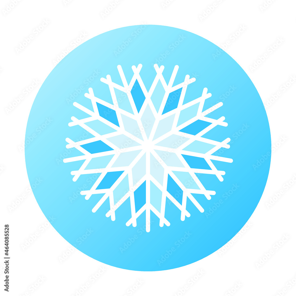 Snowflake linear icon. Sign of blue snowflake for xmas symbol, new year decoration, Christmas web banner. Vector icon ice, snow emblem. Festive winter season logotype. Minimalist flat illustration. Snowflake linear icon. Sign of blue snowflake for xmas symbol, new year decoration, Christmas web banner. Vector icon ice, snow emblem. Festive winter season logotype. Minimalist flat illustration.