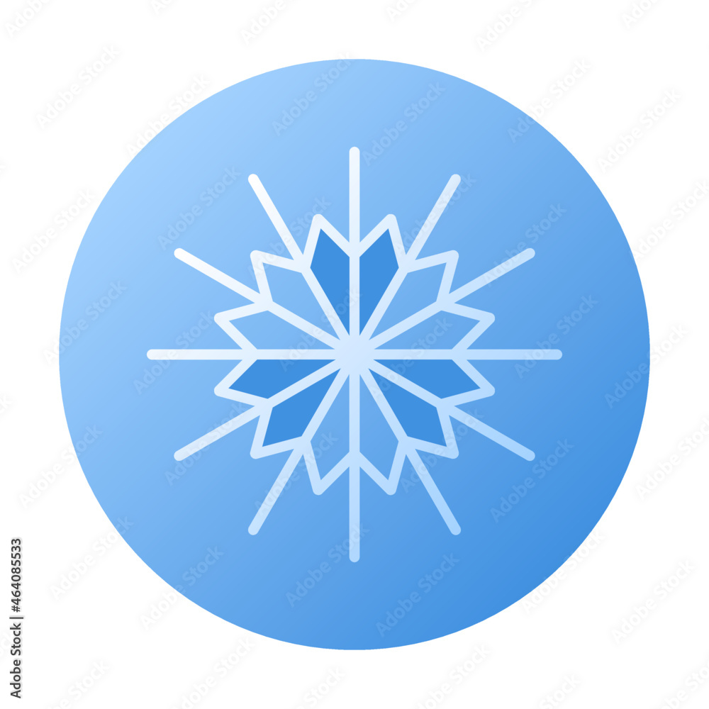Snowflake linear icon. Sign of blue snowflake for xmas symbol, new year decoration, Christmas web banner. Vector icon ice, snow emblem. Festive winter season logotype. Minimalist flat illustration. Snowflake linear icon. Sign of blue snowflake for xmas symbol, new year decoration, Christmas web banner. Vector icon ice, snow emblem. Festive winter season logotype. Minimalist flat illustration.
