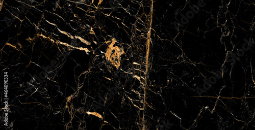 Black and gold marble texture design for cover book or brochure, poster, wallpaper background or realistic business and design artwork.