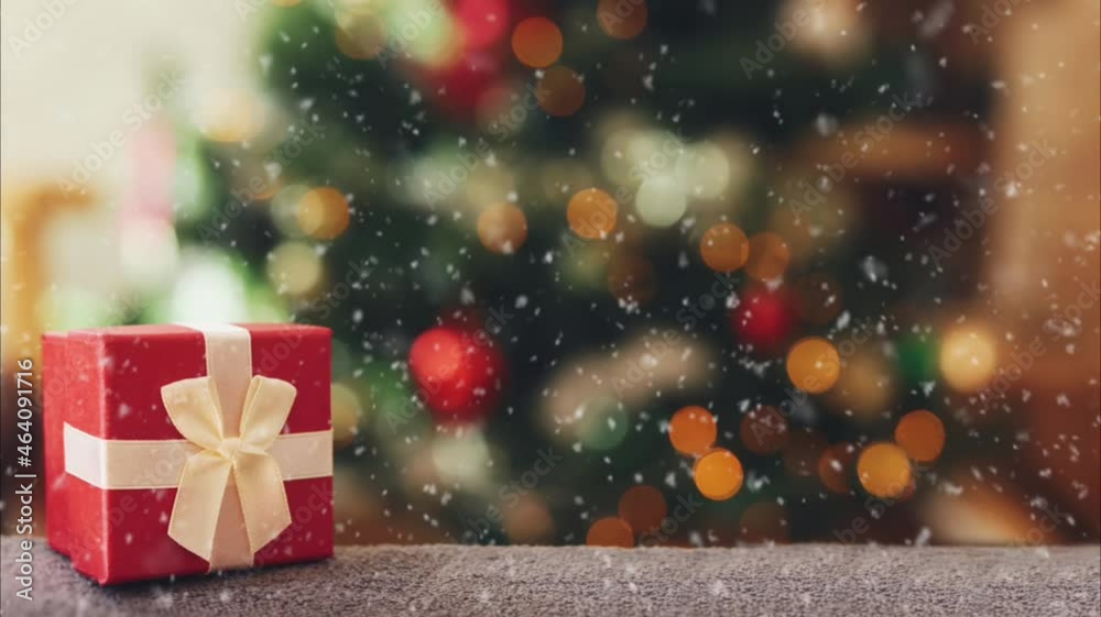 christmas tree and gifts
