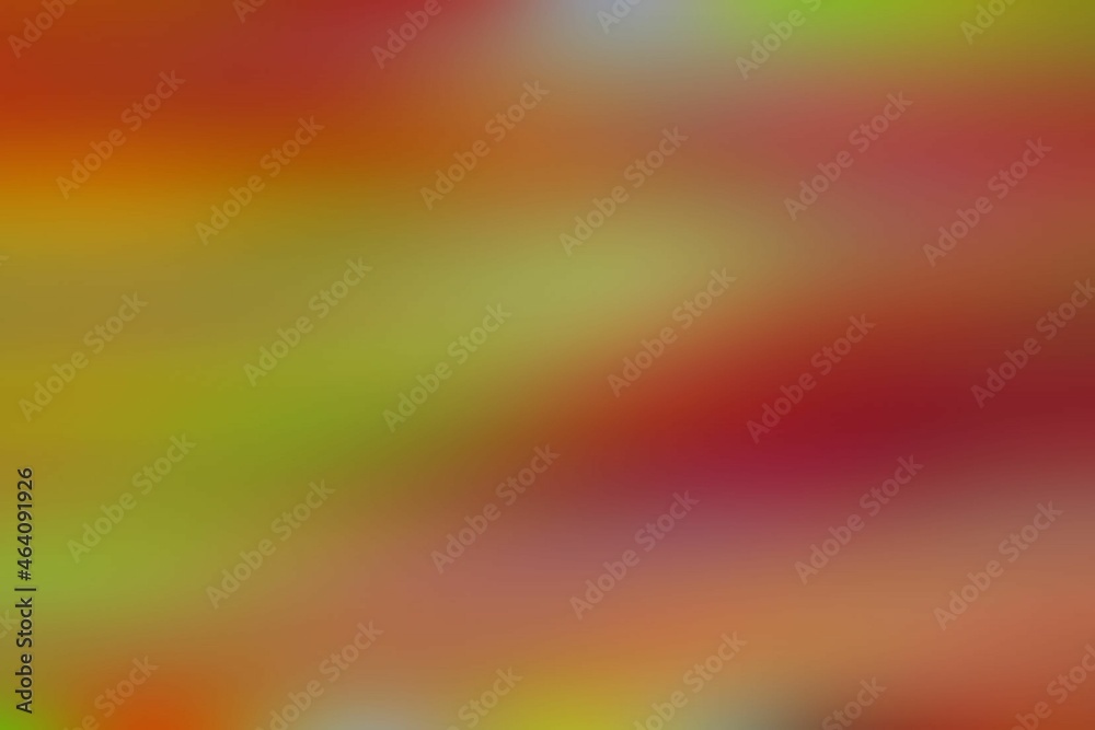 Abstract unfocused green-orange background. Blurred lines and spots. Background for laptop cover, book cover, notebook, book