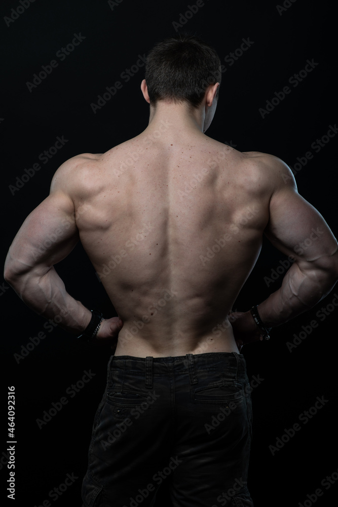 Male back