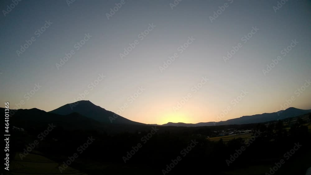 夕暮れを撮る 夕暮れを撮る