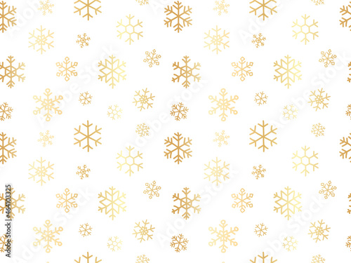 Falling snow flakes infinite pattern