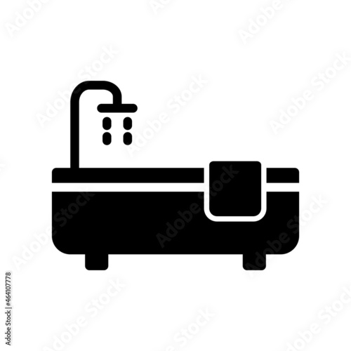 Bathtub Icon Design Vector Template Illustration Sign And Symbol EPS 10
