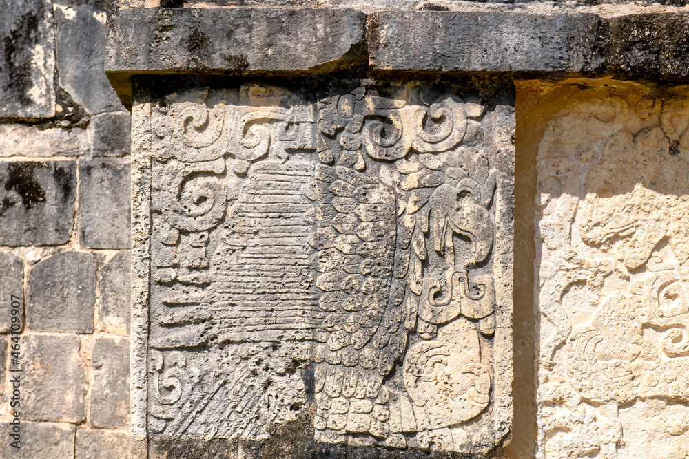 Archeological site of Chichen Itza in Yucatan, Mexico