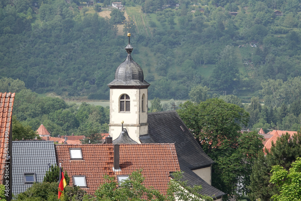Fototapeta premium Kreuzkapelle in Eibelstadt