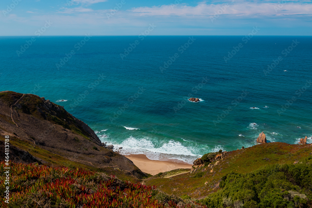 Cabo da Roca in Portugal, the western point of Europe Cabo da Roca in Portugal, the western point of Europe