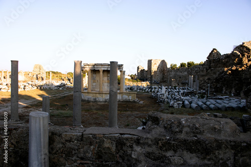 ruins of ancient city , side , Manavgat , Antalya
