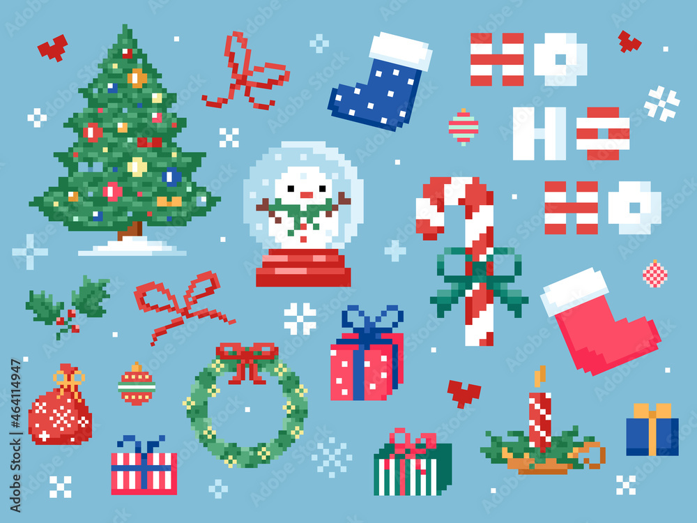 Christmas Things Clip Art Set