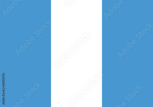 Bandera de Guatemala en azul y blanco
