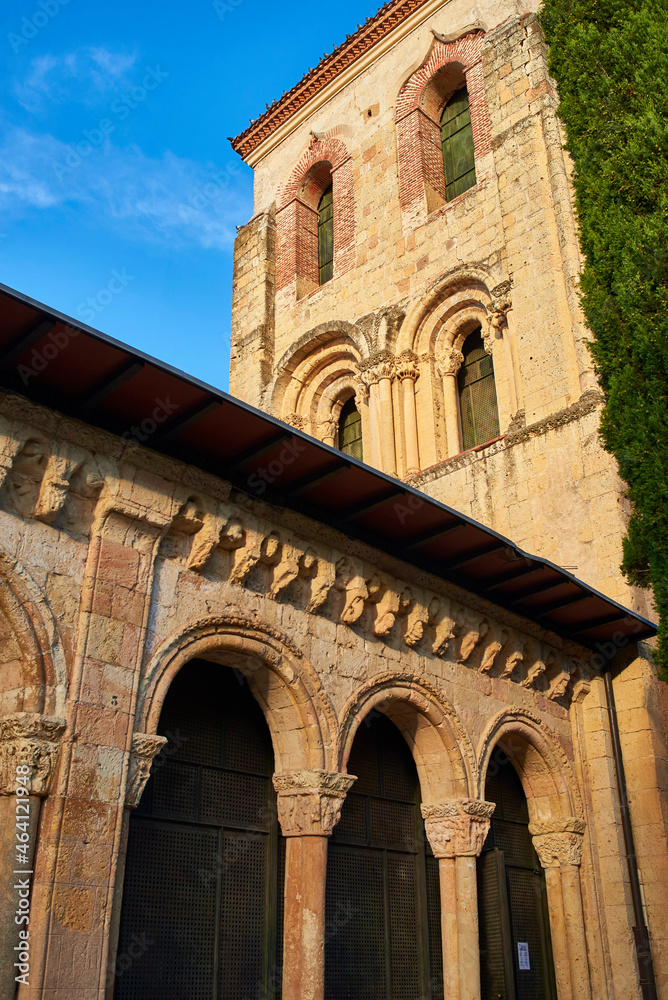 San Juan de los Caballeros church, a Romanesque temple that at present is the headquarters of the Zuloaga Museum. Segovia, Spain.