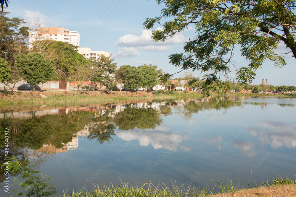 Small Lake in Downtown Imperatriz ,Maranhao, Brazil the runs along Avenida Beira Rio Small Lake in Downtown Imperatriz ,Maranhao, Brazil the runs along Avenida Beira Rio