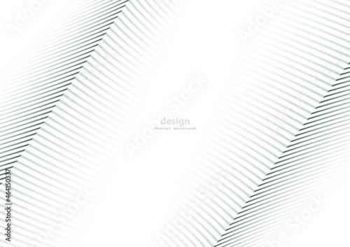 Striped texture, Abstract warped Diagonal Striped Background, wave lines texture. Brand new style for your business design, vector template for your ideas © bebuntoon