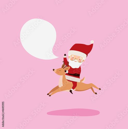 nice santa card
