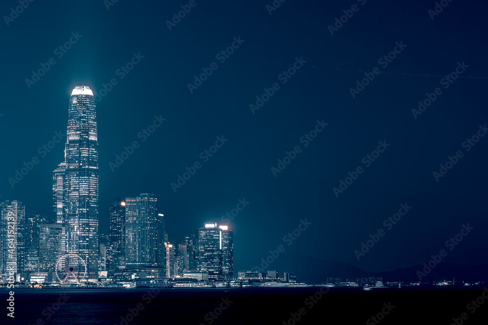 Hong Kong Victoria Harbour view