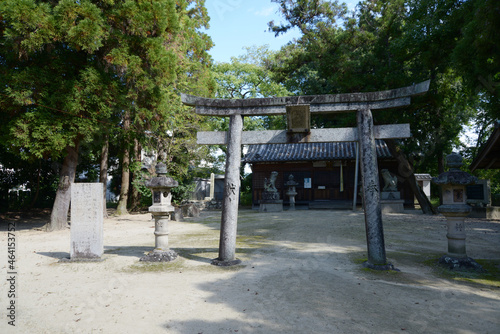 太子道 杵築神社（伴堂） 奈良県三宅町伴堂