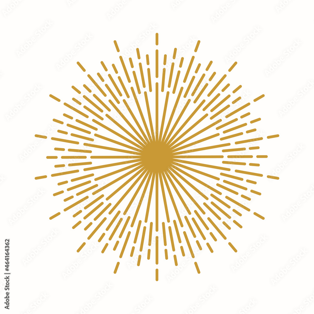illustration Sun Light vector logo element illustration Sun Light vector logo element