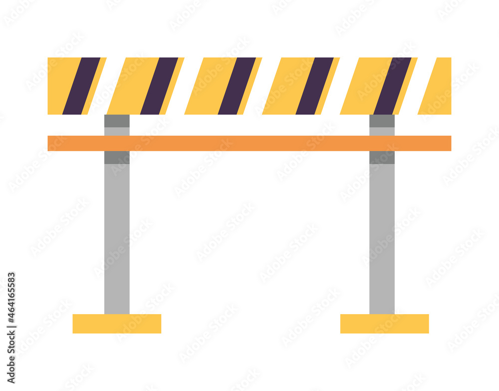 caution barricade signal caution barricade signal