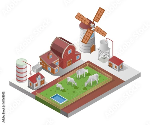 Windmills and cattle ranchers