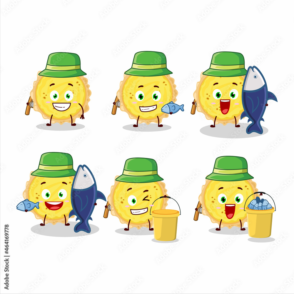 A fisherman cheese tart cartoon picture catch a big fish A fisherman cheese tart cartoon picture catch a big fish