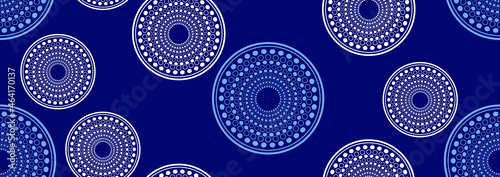circle seamless pattern, picture art and abstract background.