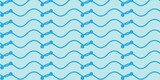 Abstract Geometric Rope in the Ocean Patter Design Background
