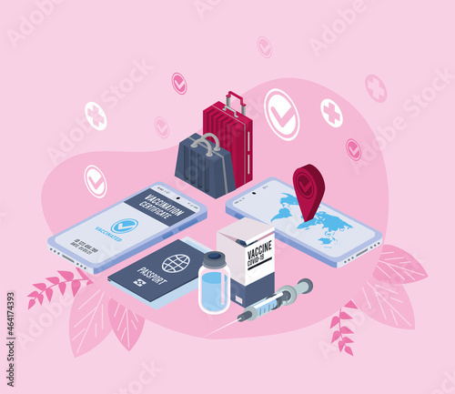 vaccine passport and smartphones