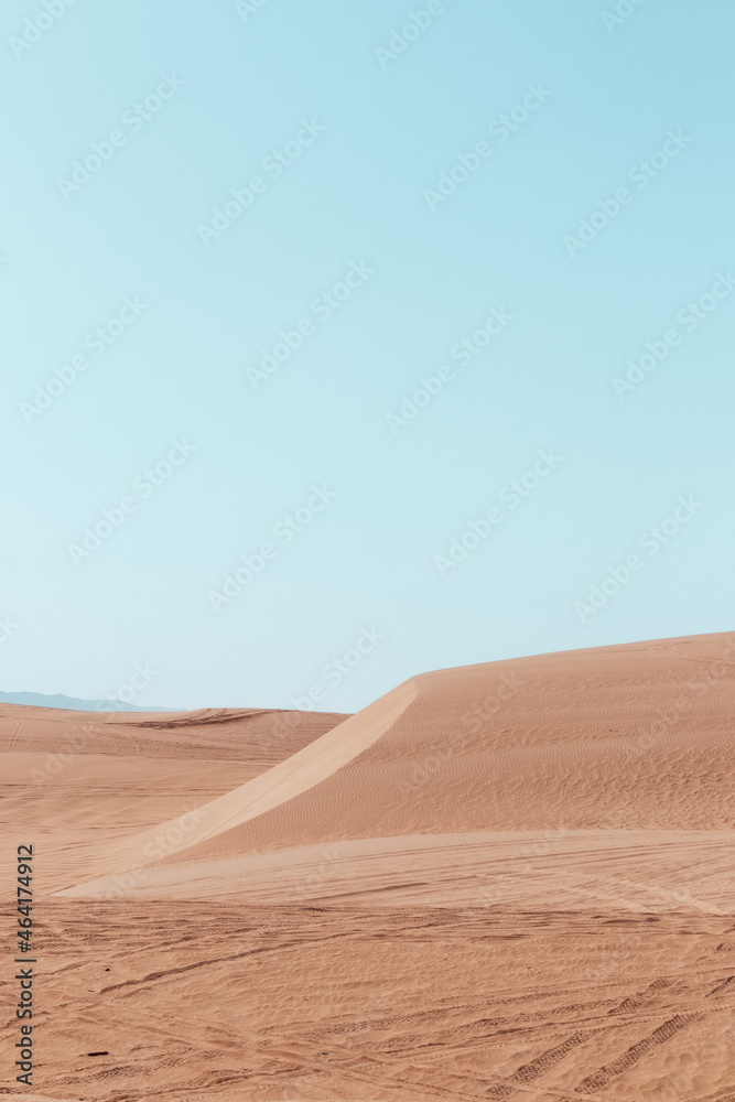 sand dunes in the desert